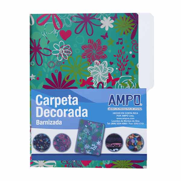 Folder decorado Natura Ampo