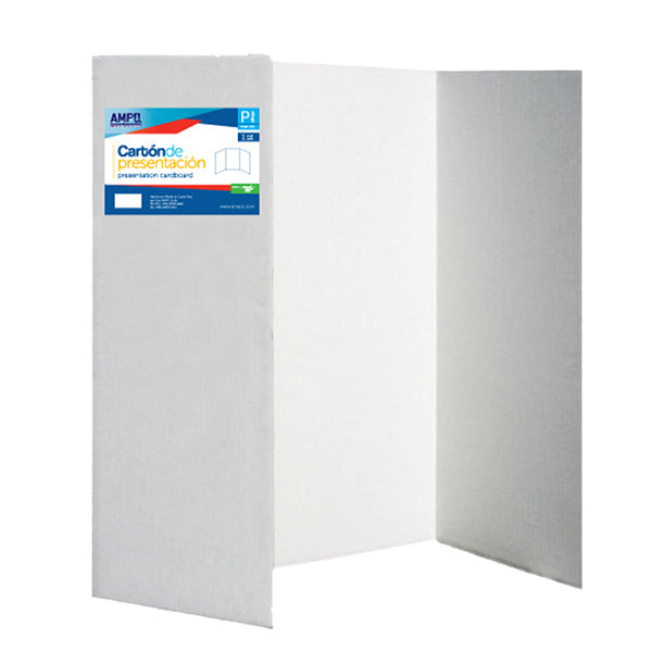 Cartón exhibidor 100x75 centímetros blanco
