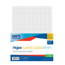 Hojas cuadriculadas 100 unidades