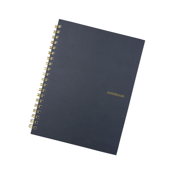 Cuaderno tapa dura 100 hojas carta reciclado dorado Ampo.
