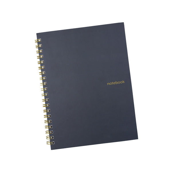 Cuaderno tapa dura carta liso negro