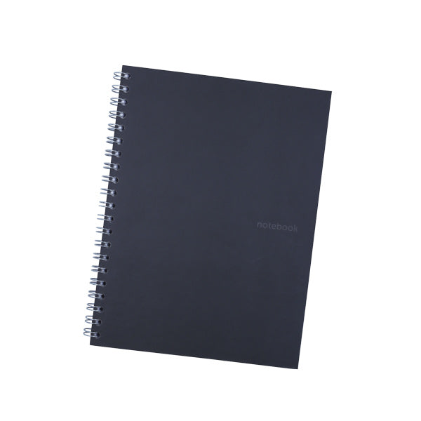 Cuaderno tapa dura 100 hojas carta reciclado plateado Ampo.