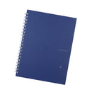 Cuaderno Notebook tapa dura carta liso azul