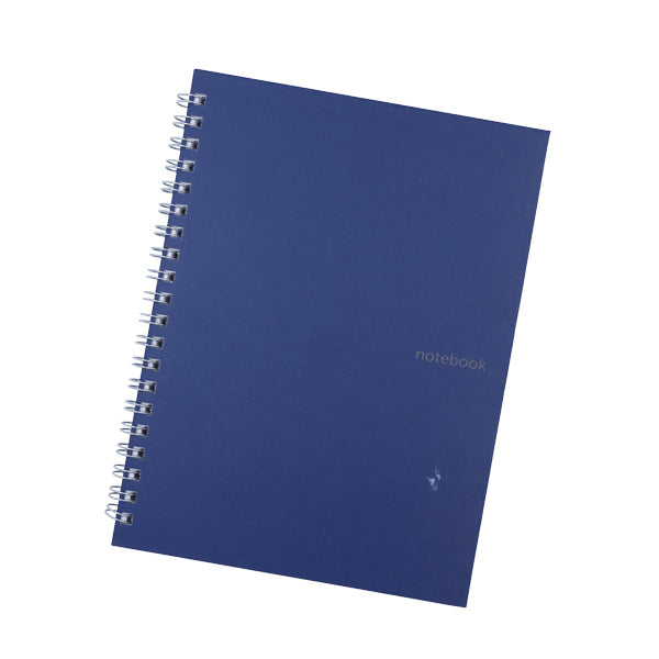 Cuaderno tapa dura carta liso azul