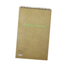 Cuaderno dibujo Kraft 11x17" 50 hojas Ampo.