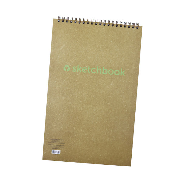 Cuaderno dibujo Kraft 11x17" 50 hojas Ampo.