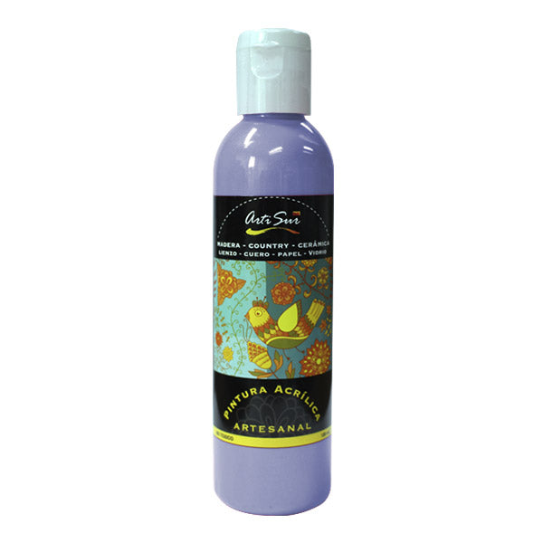 Pintura artesanal lila 120ml