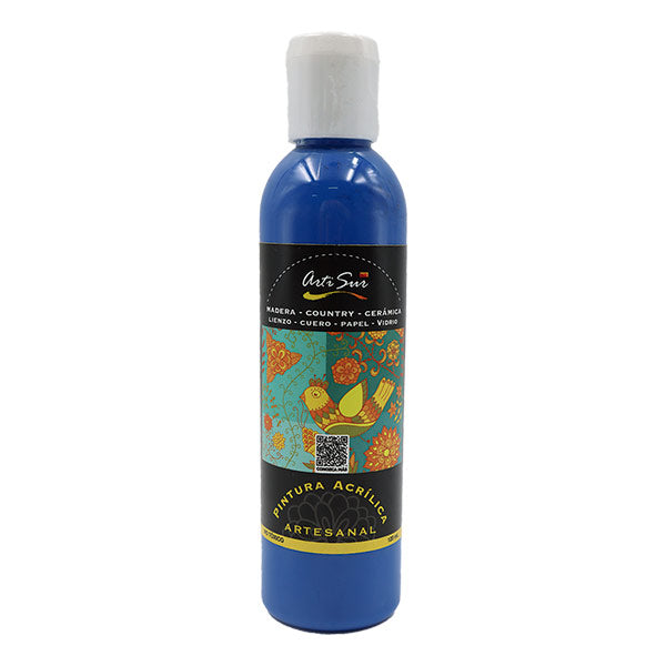 Pintura artesanal azul 120ml