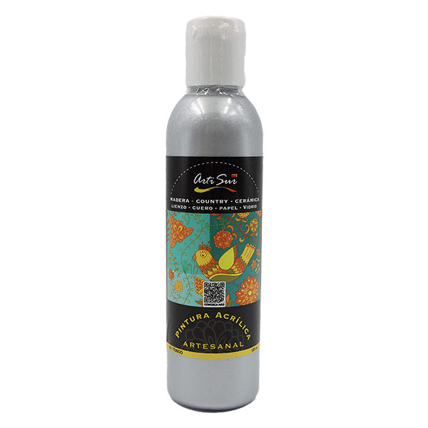 Pintura artesanal aluminio 120ml