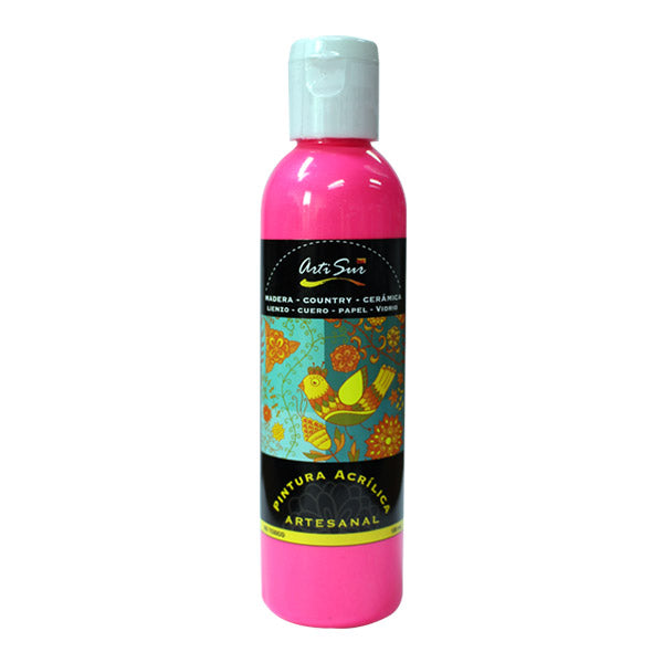 Pintura artesanal rosado 120ml