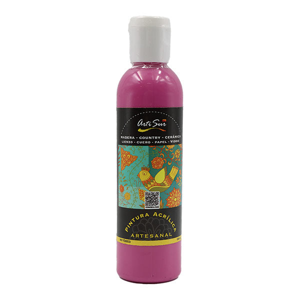 Pintura artesanal fucsia 120ml