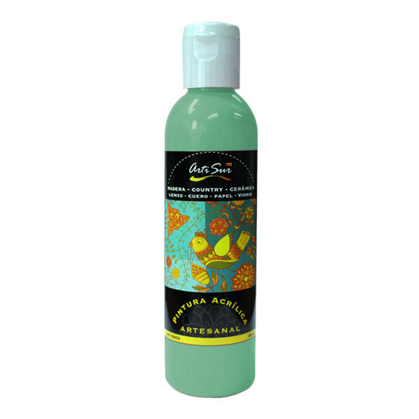Pintura artesanal verde 120ml