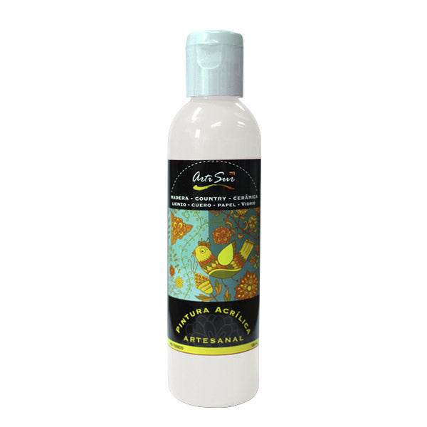 Pintura artesanal blanco 120ml