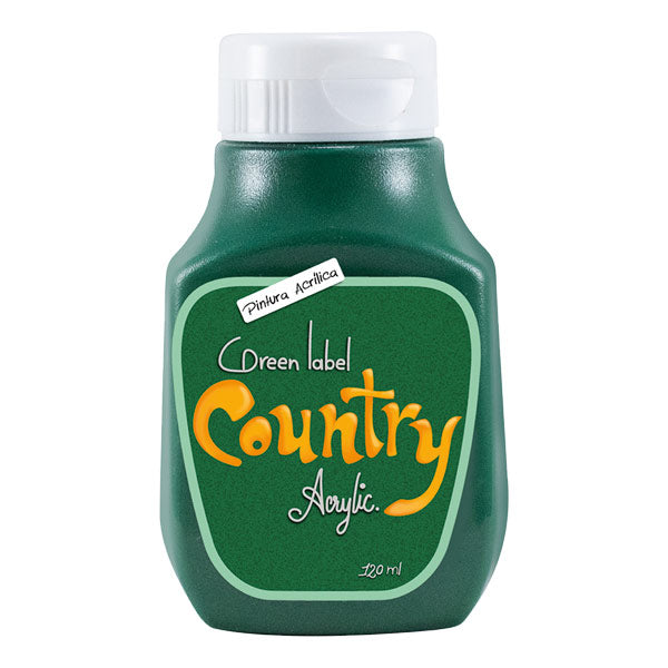 Acrílica verde bosque 120 ml 119 Country