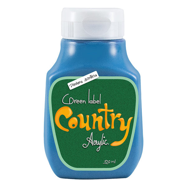 Acrílica azul caribe 120 ml 127 Country