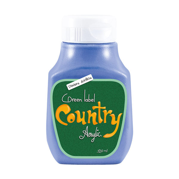 Acrílica azul 120 ml 128 Country