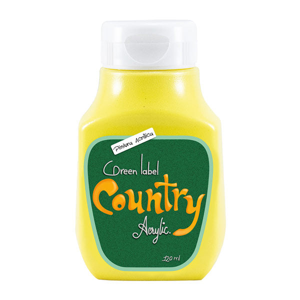 Acrílica amarillo limon 120 ml 141 Country