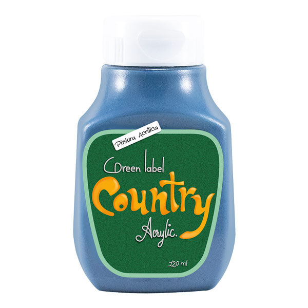 Acrílica azul uniforme 120 ml 143 Country