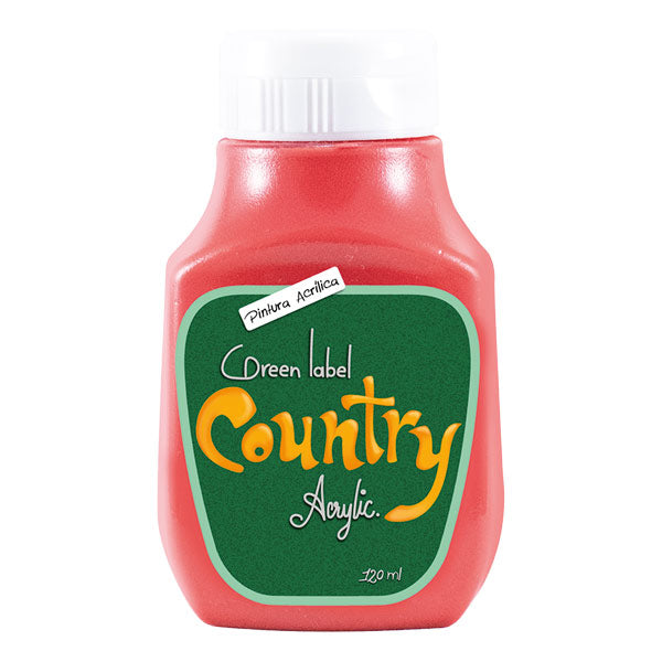 Acrílica rojo claro 120 ml 159 Country