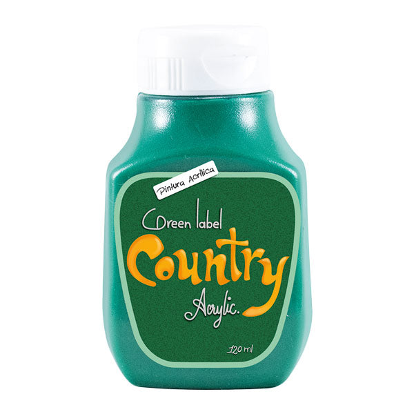 Acrílica verde navidad 120ml 168 Country