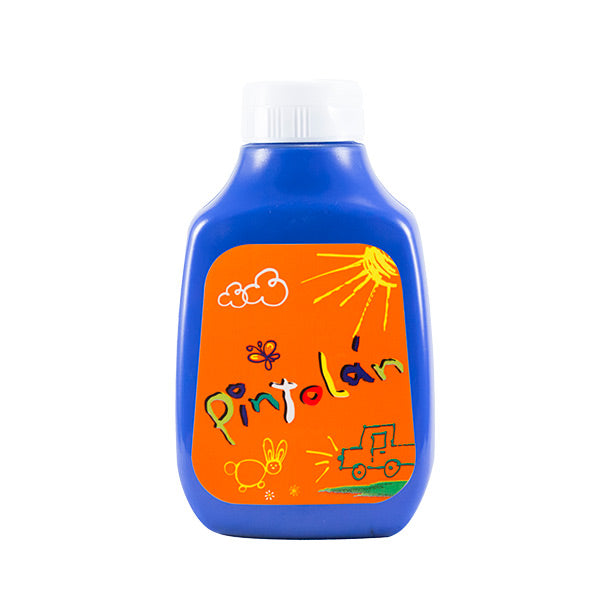 Témpera 250 ml azul 75 Pintolan.