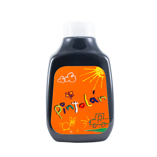 Témpera 250 ml negro 76 Pintolan.