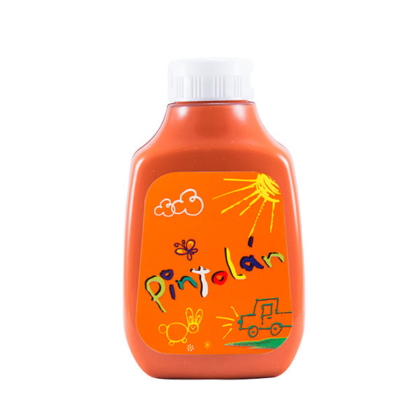 Témpera 250 ml naranja 81 Pintolan.