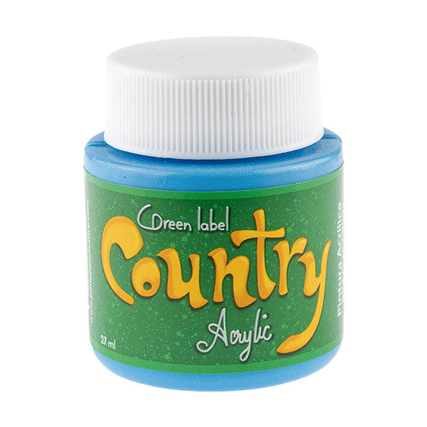 Acrílica celeste cyan 27 ml 156 Country