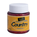 Pintura acrílica escarchado rojo 27ml 325 Country