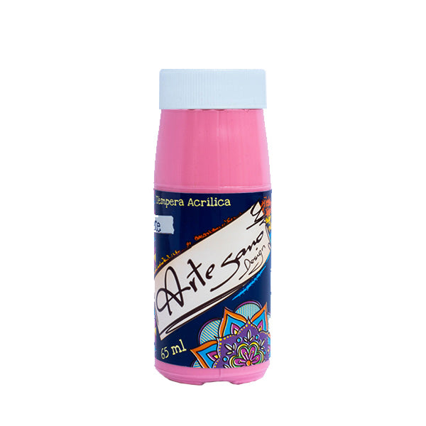 Témpera 65 mililitros 426 rosado bebé Artesano Desing.
