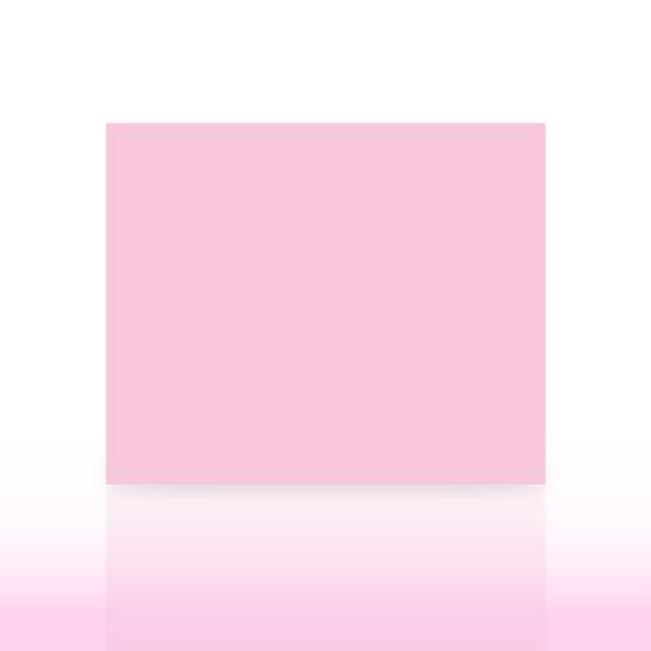 Cartulina Bristol en pliego 25.5x31" color rosado