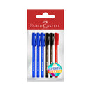 Bolígrafo medio básico 5+1 Faber Castell