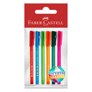 Bolígrafo fino surtido 5+1 Faber Castell