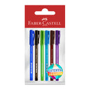 Bolígrafo fino surtido 5+1 Faber Castell