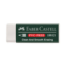 Borrador 4x3 blanco Faber Castell.