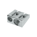 Sacapuntas Metal T/Cuña 2 Huecos Blíster.