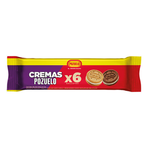 Galleta crema mixta Pozuelo.