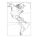 MAPA MUDO AMERICA