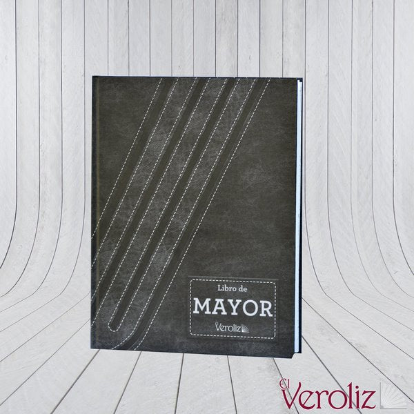 Libro de mayor de 100 folios Veroliz