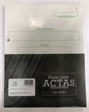 Paquete de hojas p/libro de actas 200unds Veroliz