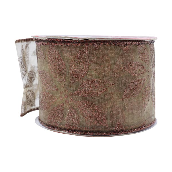 CINTA NAVIDEÑA CHOCOLATE PR022M-2.5X10Y