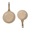 Set 2 sartenes de mármol Oxford