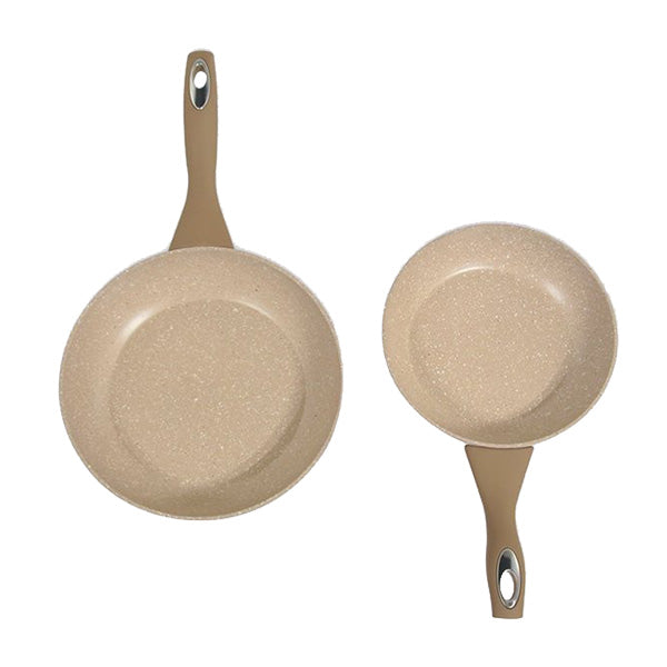 Set 2 sartenes de mármol Oxford