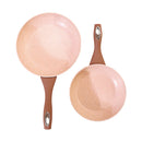 Set 2 sartenes de mármol Oxford