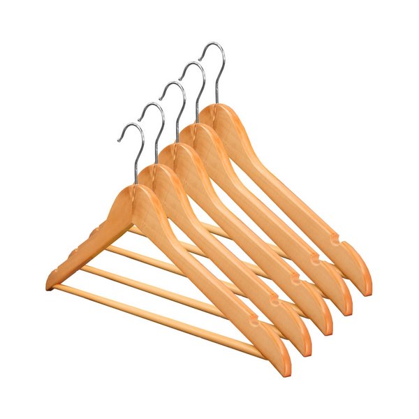 Set de 5 ganchos madera