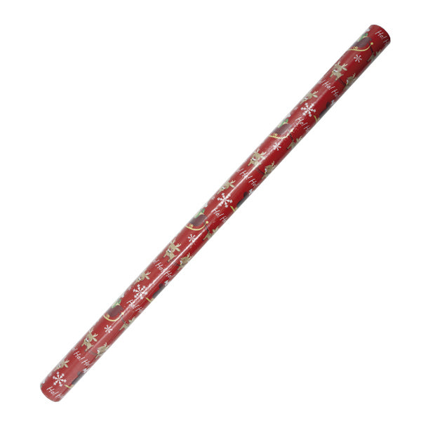 Rollo de papel de regalo navideño