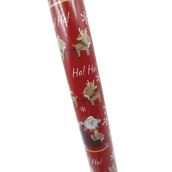 Rollo de papel de regalo navideño