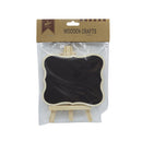 Mini pizarra de madera 1 unidad
