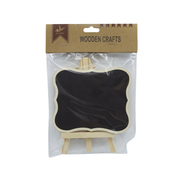 Mini pizarra de madera 1 unidad