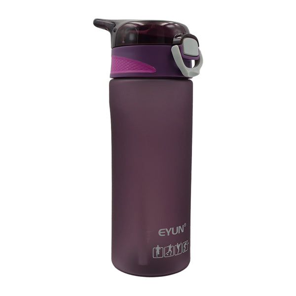 Botella de hidratación plástica 680 ml surtida